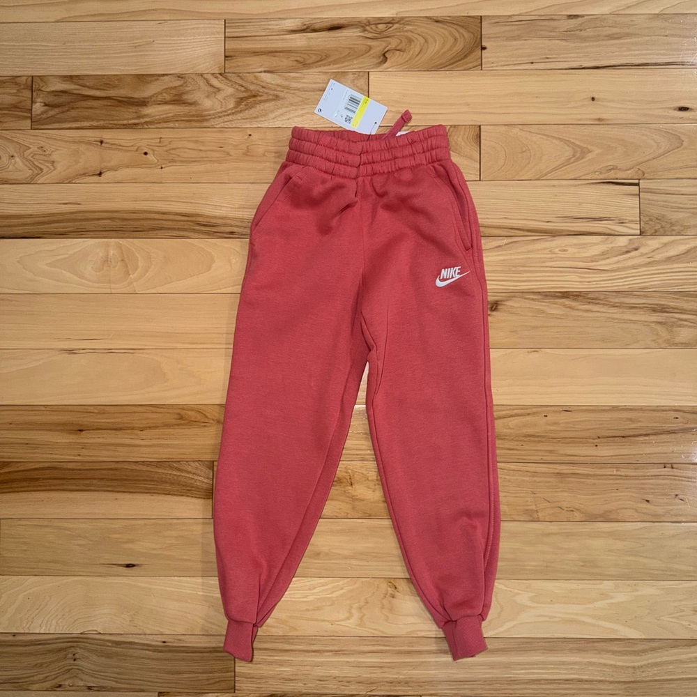 Nike Kids Coral Pink Jogger Sweatpants NWT